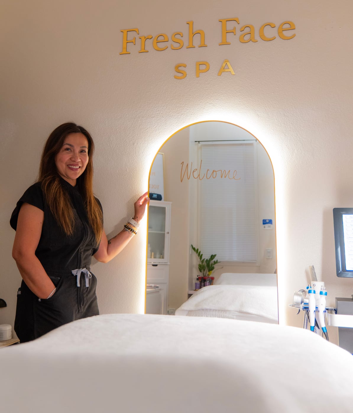 Fresh Face Spa studio detail